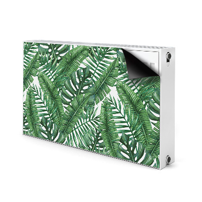 Magnet decorativ pentru calorifer Frunze tropicale