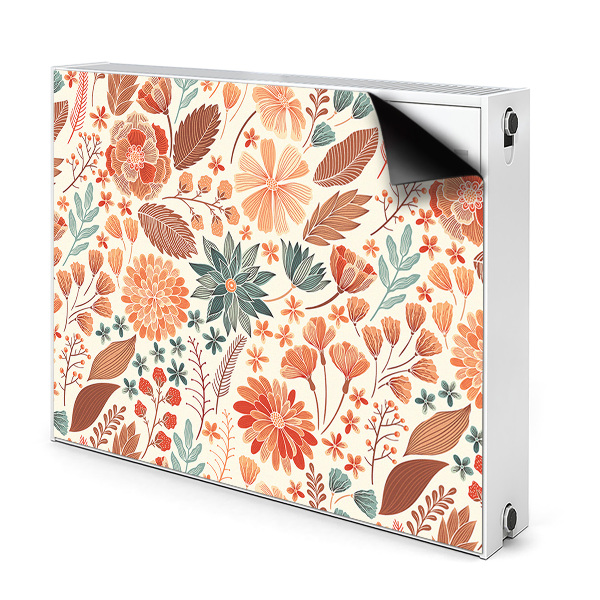 Magnet decorativ pentru calorifer Flori artistice