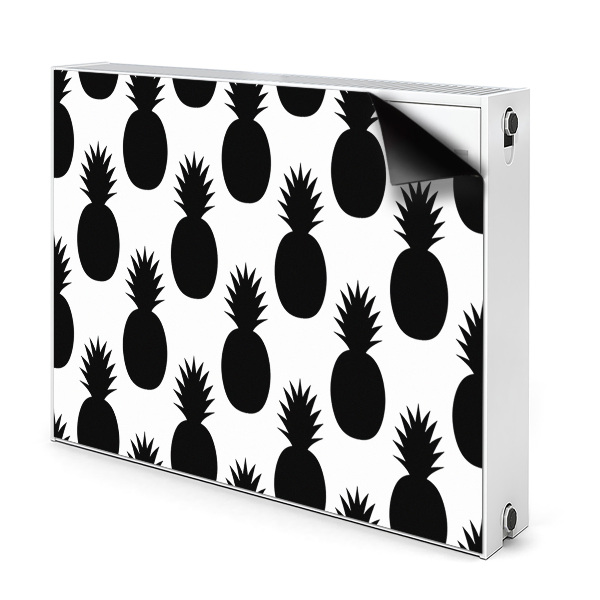 Magnet decorativ pentru calorifer Ananas negru