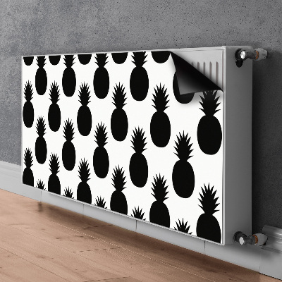 Magnet decorativ pentru calorifer Ananas negru