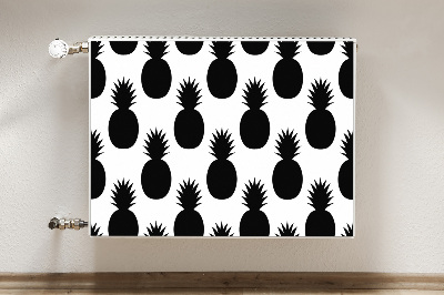 Magnet decorativ pentru calorifer Ananas negru