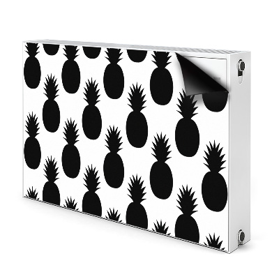 Magnet decorativ pentru calorifer Ananas negru