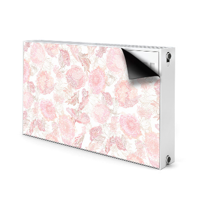 Magnet decorativ pentru calorifer Model floral