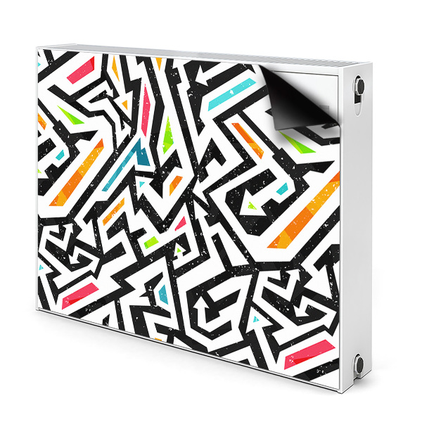 Magnet decorativ pentru calorifer Graffiti