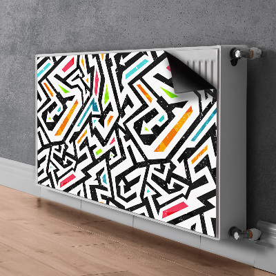 Magnet decorativ pentru calorifer Graffiti