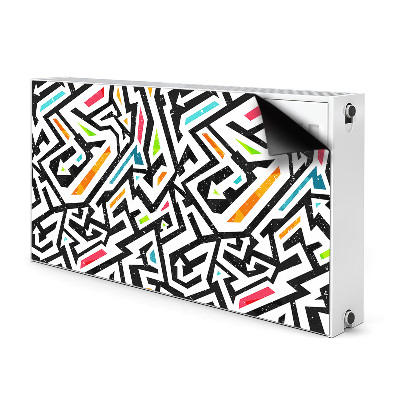 Magnet decorativ pentru calorifer Graffiti