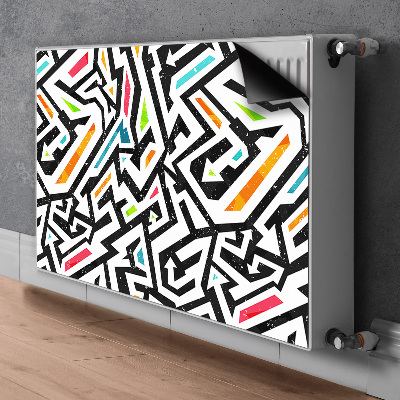 Magnet decorativ pentru calorifer Graffiti