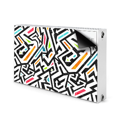 Magnet decorativ pentru calorifer Graffiti