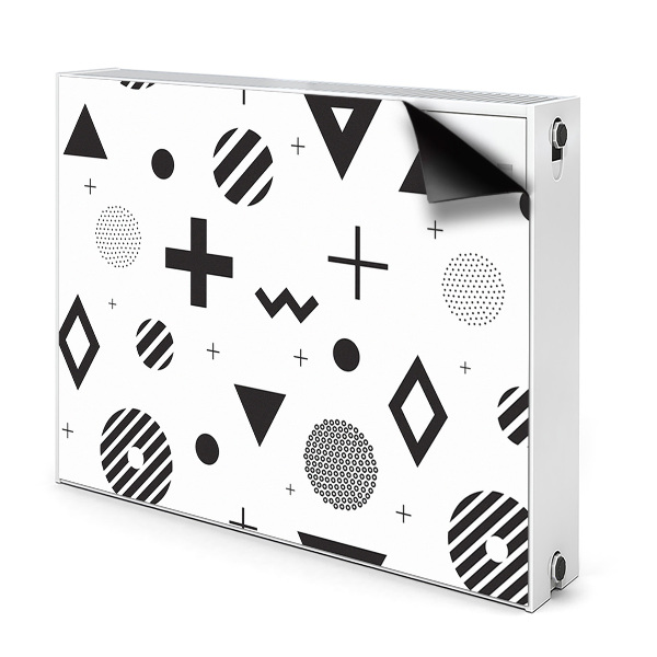 Magnet decorativ pentru calorifer Tipare geometrice