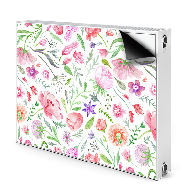 Magnet decorativ pentru calorifer Flori pictate