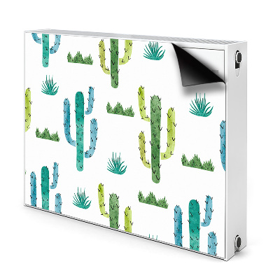 Magnet decorativ pentru calorifer Cacti pictați