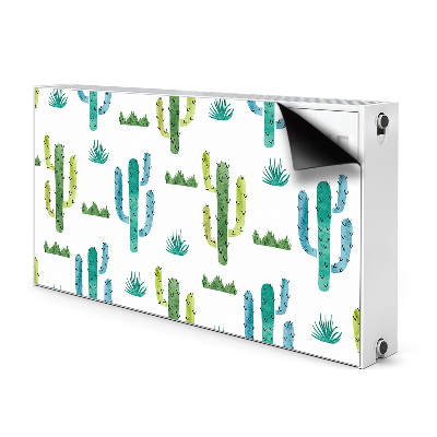 Magnet decorativ pentru calorifer Cacti pictați