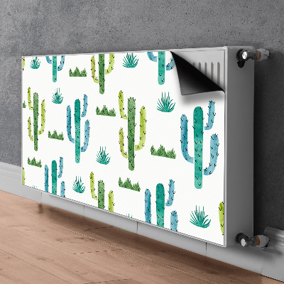 Magnet decorativ pentru calorifer Cacti pictați