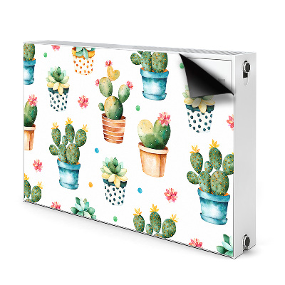 Magnet decorativ pentru calorifer Cactus pictat