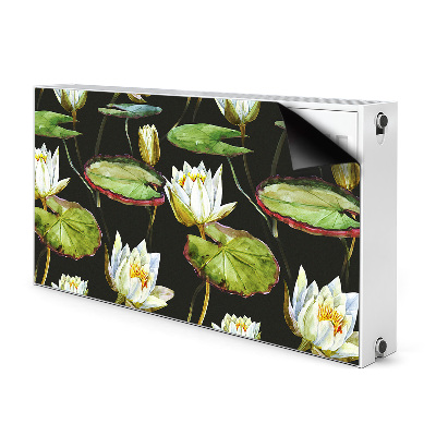 Magnet decorativ pentru calorifer Flori lotos