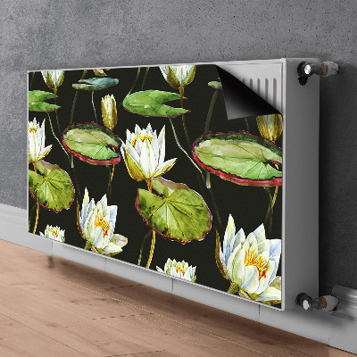 Magnet decorativ pentru calorifer Flori lotos