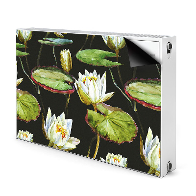 Magnet decorativ pentru calorifer Flori lotos