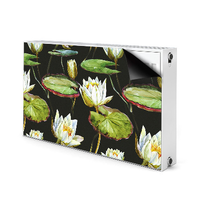 Magnet decorativ pentru calorifer Flori lotos