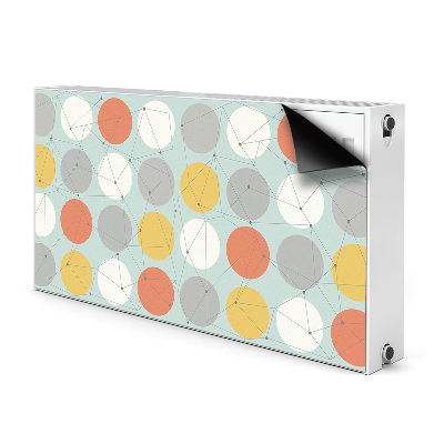 Magnet decorativ pentru calorifer Model geometric