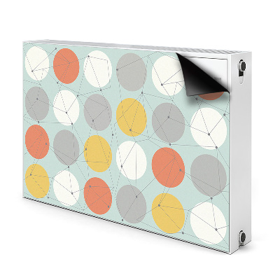 Magnet decorativ pentru calorifer Model geometric