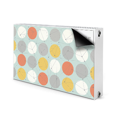 Magnet decorativ pentru calorifer Model geometric