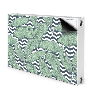 Magnet decorativ pentru calorifer Frunze tropicale