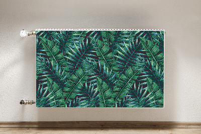 Magnet decorativ pentru calorifer Frunze tropicale