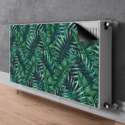 Magnet decorativ pentru calorifer Frunze tropicale