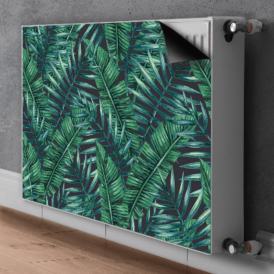 Magnet decorativ pentru calorifer Frunze tropicale