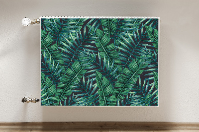 Magnet decorativ pentru calorifer Frunze tropicale