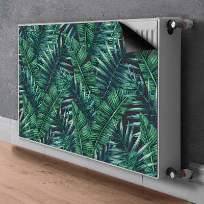 Magnet decorativ pentru calorifer Frunze tropicale