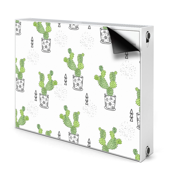 Magnet decorativ pentru calorifer Cacti verzi