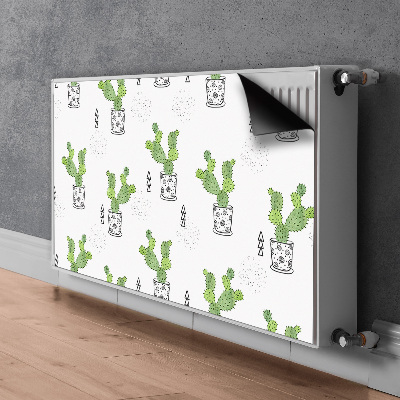 Magnet decorativ pentru calorifer Cacti verzi