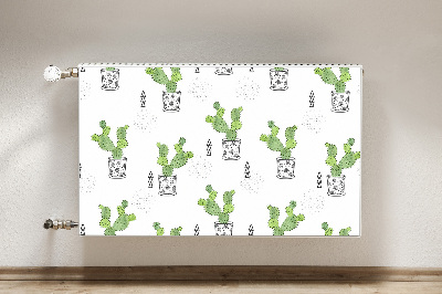 Magnet decorativ pentru calorifer Cacti verzi