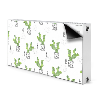 Magnet decorativ pentru calorifer Cacti verzi