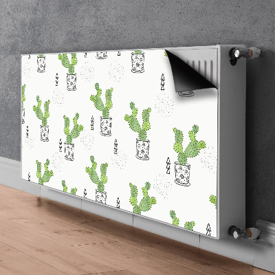 Magnet decorativ pentru calorifer Cacti verzi