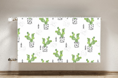 Magnet decorativ pentru calorifer Cacti verzi