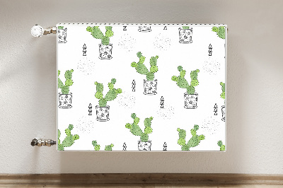 Magnet decorativ pentru calorifer Cacti verzi