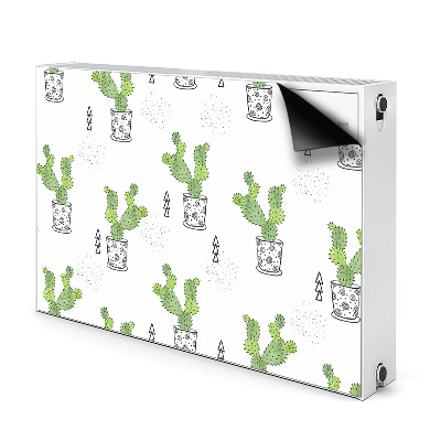 Magnet decorativ pentru calorifer Cacti verzi