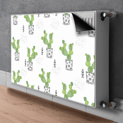 Magnet decorativ pentru calorifer Cacti verzi