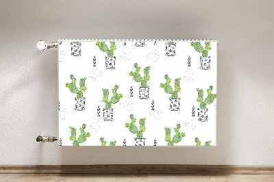 Magnet decorativ pentru calorifer Cacti verzi