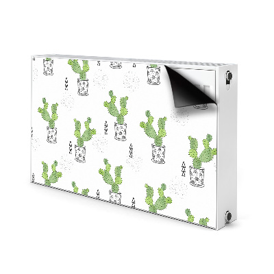 Magnet decorativ pentru calorifer Cacti verzi