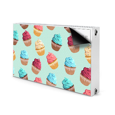 Magnet decorativ pentru calorifer Cupcakes de brioșă