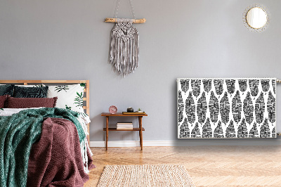 Magnet decorativ pentru calorifer Model în frunze