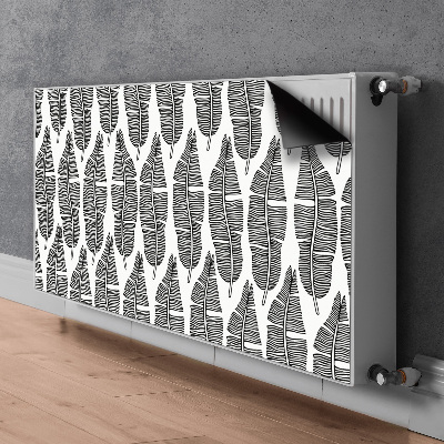 Magnet decorativ pentru calorifer Model în frunze