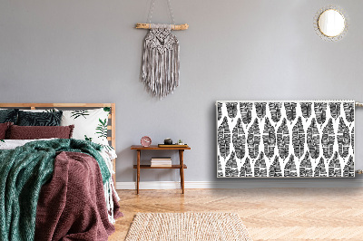 Magnet decorativ pentru calorifer Model în frunze