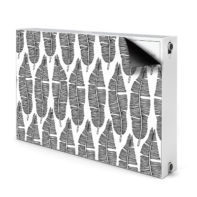 Magnet decorativ pentru calorifer Model în frunze