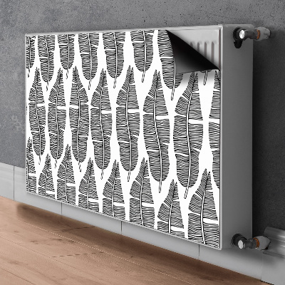 Magnet decorativ pentru calorifer Model în frunze