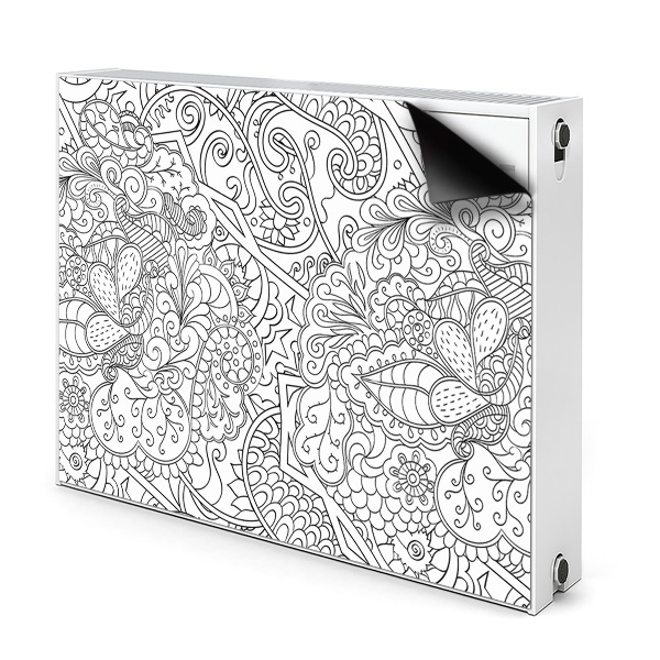 Magnet decorativ pentru calorifer Model abstract