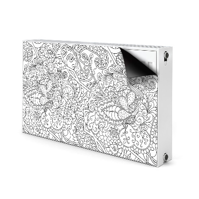 Magnet decorativ pentru calorifer Model abstract